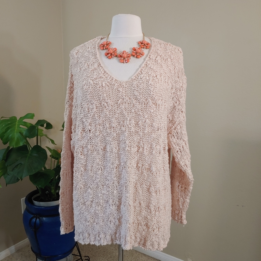 Chelsea and Theodore - Cream Knitted Sweater  Size